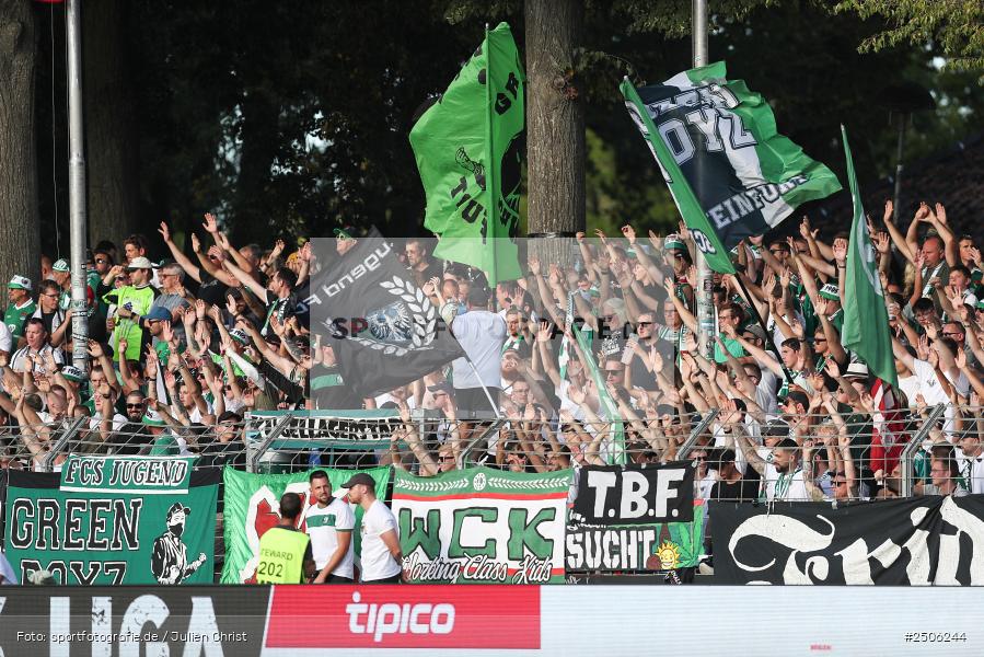 sport, action, Schweinfurt, Sachs-Stadion, SVW, SV Wehen Wiesbaden, Fussball, FCS, DFB, 4. Spieltag, 31.08.2025, 3. Liga, 1. FC Schweinfurt 1905 - Bild-ID: 2506244