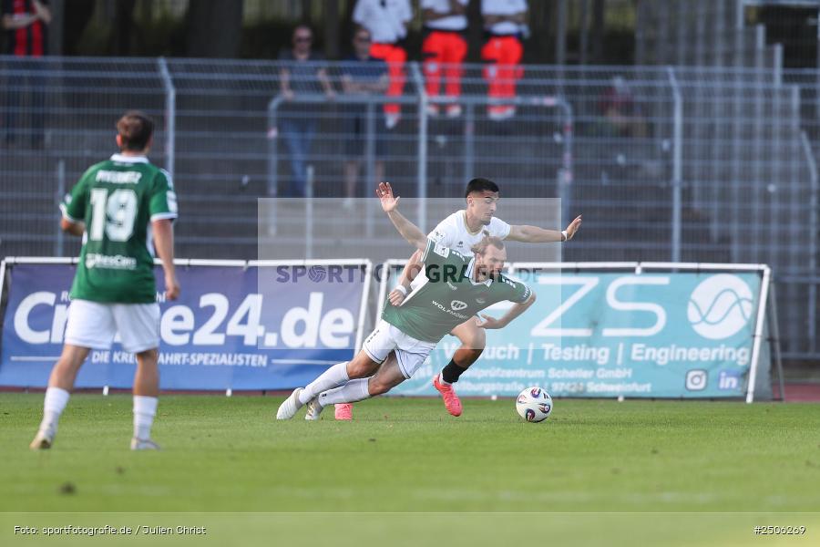 sport, action, Schweinfurt, Sachs-Stadion, SVW, SV Wehen Wiesbaden, Fussball, FCS, DFB, 4. Spieltag, 31.08.2025, 3. Liga, 1. FC Schweinfurt 1905 - Bild-ID: 2506269