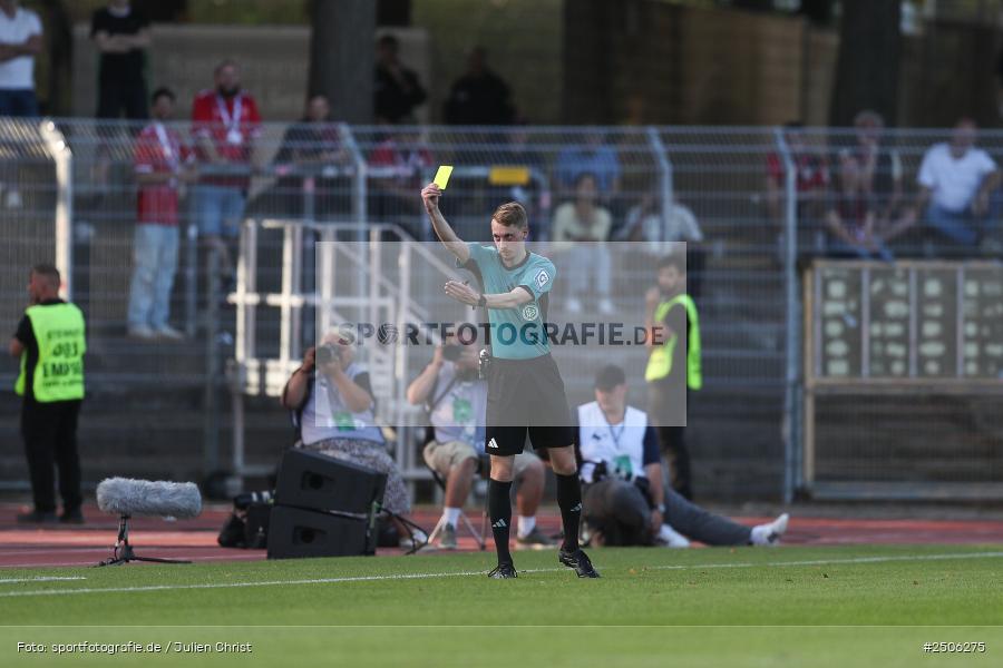sport, action, Schweinfurt, Sachs-Stadion, SVW, SV Wehen Wiesbaden, Fussball, FCS, DFB, 4. Spieltag, 31.08.2025, 3. Liga, 1. FC Schweinfurt 1905 - Bild-ID: 2506275