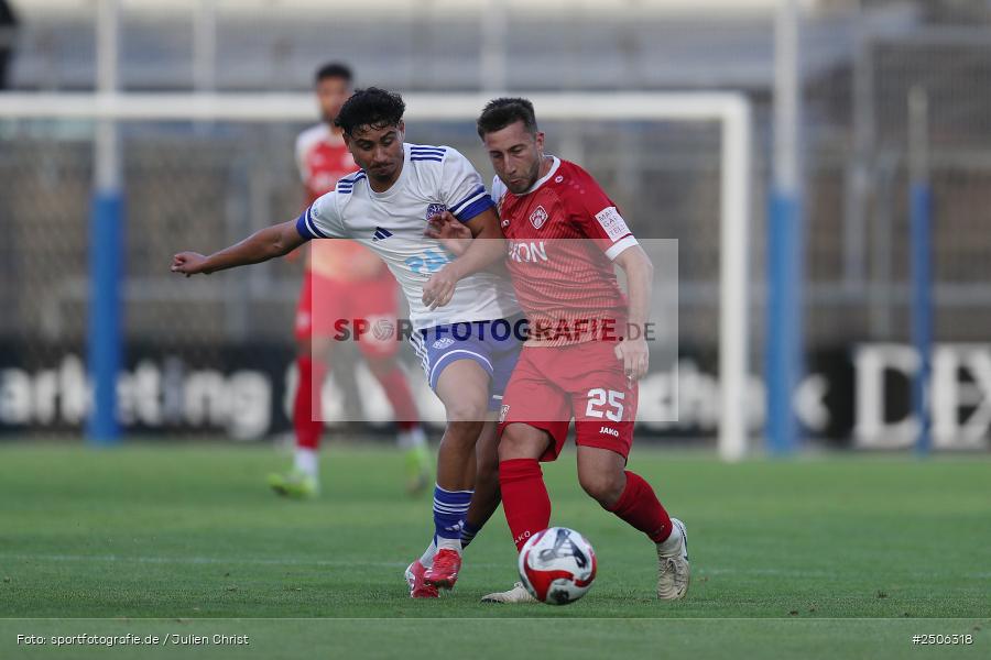 Stadion am Schönbusch, Aschaffenburg, 05.09.2025, sport, action, Fussball, BFV, 7. Spieltag, Regionalliga Bayern, FWK, SVA, FC Würzburger Kickers, SV Viktoria Aschaffenburg - Bild-ID: 2506318