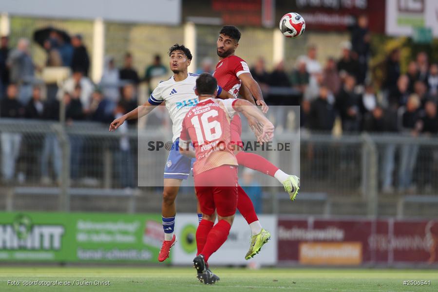 Stadion am Schönbusch, Aschaffenburg, 05.09.2025, sport, action, Fussball, BFV, 7. Spieltag, Regionalliga Bayern, FWK, SVA, FC Würzburger Kickers, SV Viktoria Aschaffenburg - Bild-ID: 2506341