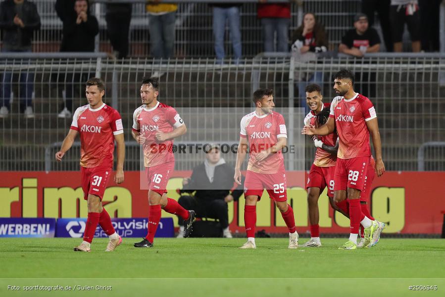 Stadion am Schönbusch, Aschaffenburg, 05.09.2025, sport, action, Fussball, BFV, 7. Spieltag, Regionalliga Bayern, FWK, SVA, FC Würzburger Kickers, SV Viktoria Aschaffenburg - Bild-ID: 2506343