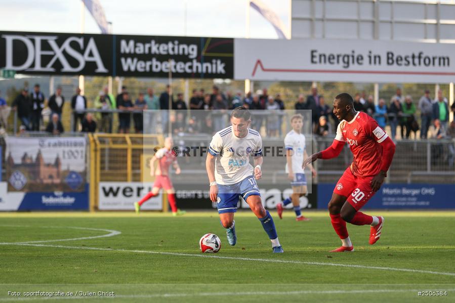 sport, action, Stadion am Schönbusch, SVA, SV Viktoria Aschaffenburg, Regionalliga Bayern, Fussball, FWK, FC Würzburger Kickers, BFV, Aschaffenburg, 7. Spieltag, 05.09.2025 - Bild-ID: 2506384