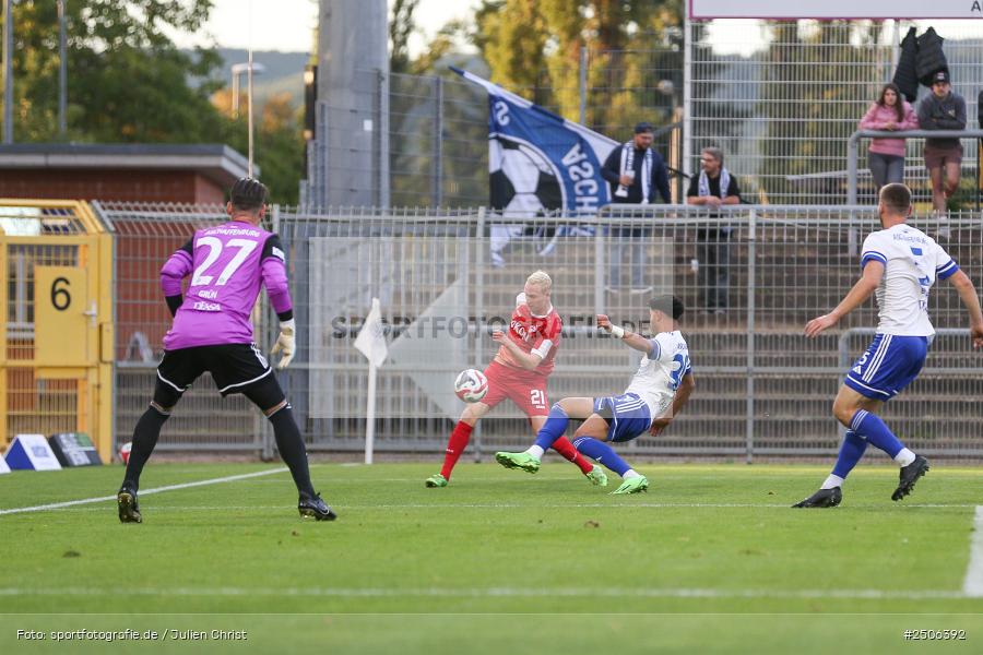 sport, action, Stadion am Schönbusch, SVA, SV Viktoria Aschaffenburg, Regionalliga Bayern, Fussball, FWK, FC Würzburger Kickers, BFV, Aschaffenburg, 7. Spieltag, 05.09.2025 - Bild-ID: 2506392
