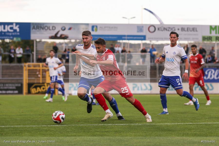 sport, action, Stadion am Schönbusch, SVA, SV Viktoria Aschaffenburg, Regionalliga Bayern, Fussball, FWK, FC Würzburger Kickers, BFV, Aschaffenburg, 7. Spieltag, 05.09.2025 - Bild-ID: 2506400