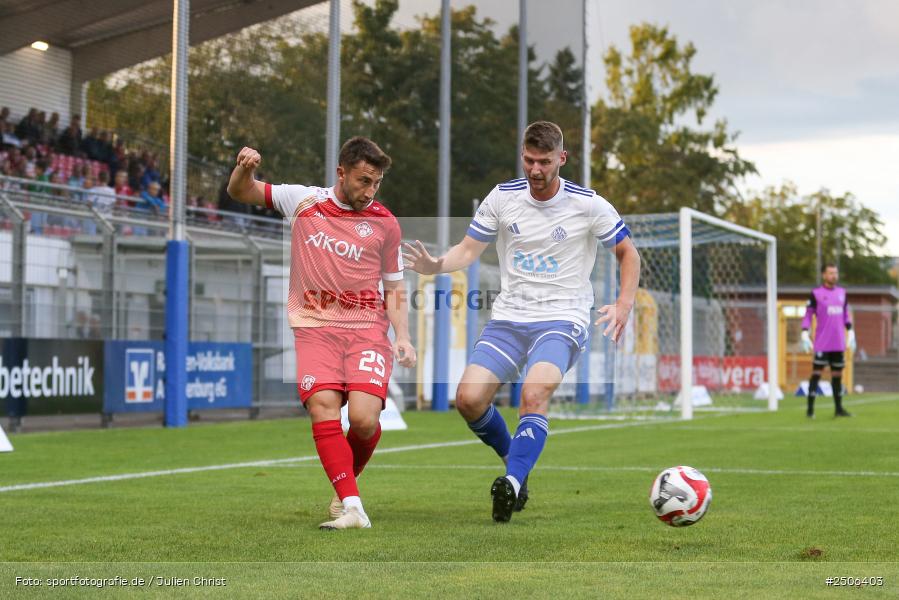 sport, action, Stadion am Schönbusch, SVA, SV Viktoria Aschaffenburg, Regionalliga Bayern, Fussball, FWK, FC Würzburger Kickers, BFV, Aschaffenburg, 7. Spieltag, 05.09.2025 - Bild-ID: 2506403