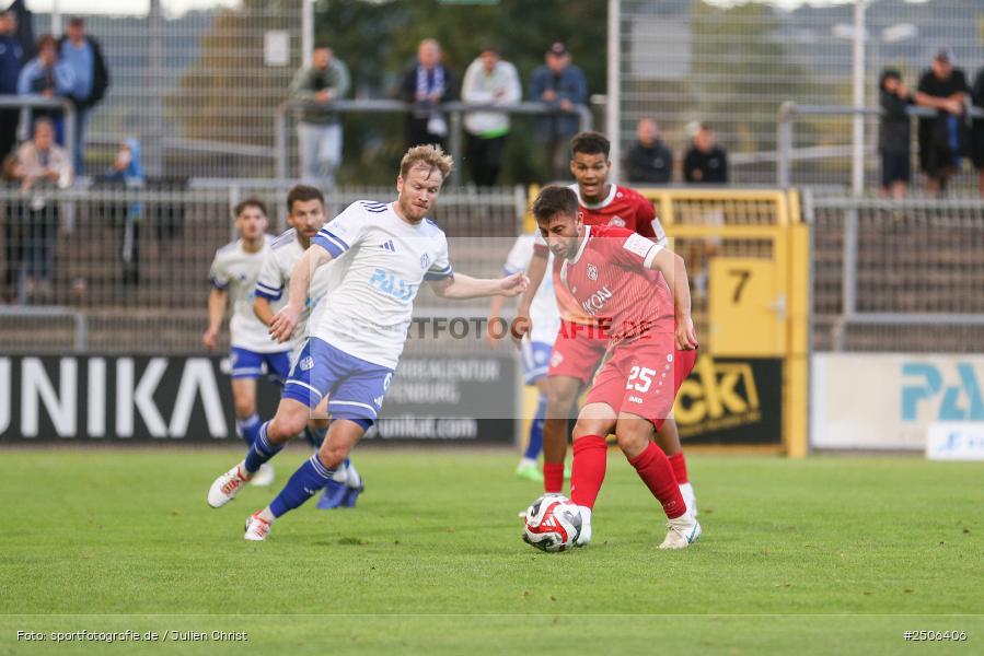 sport, action, Stadion am Schönbusch, SVA, SV Viktoria Aschaffenburg, Regionalliga Bayern, Fussball, FWK, FC Würzburger Kickers, BFV, Aschaffenburg, 7. Spieltag, 05.09.2025 - Bild-ID: 2506406