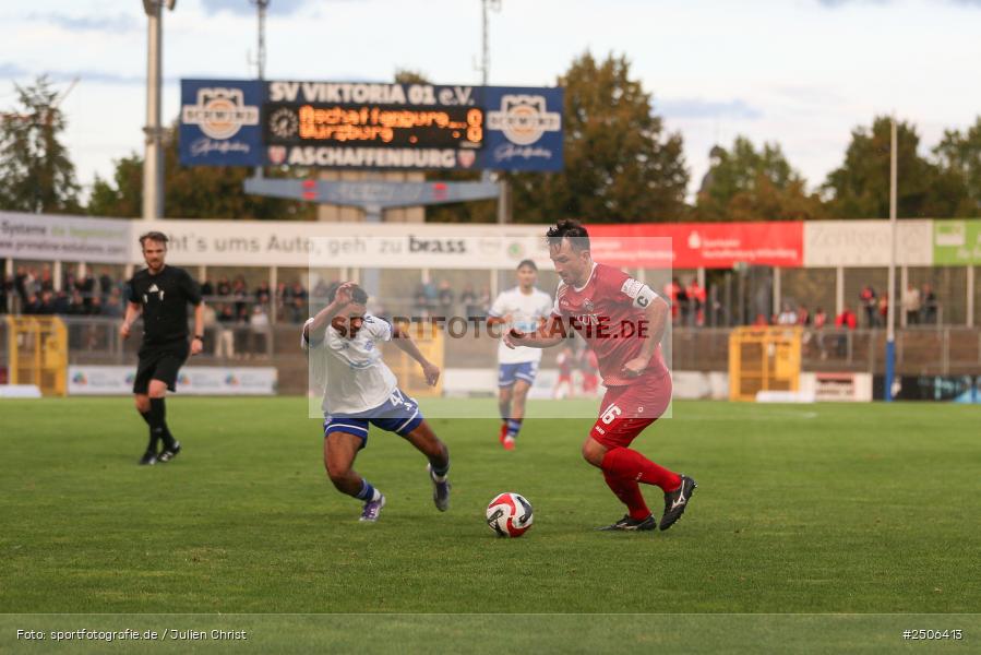 sport, action, Stadion am Schönbusch, SVA, SV Viktoria Aschaffenburg, Regionalliga Bayern, Fussball, FWK, FC Würzburger Kickers, BFV, Aschaffenburg, 7. Spieltag, 05.09.2025 - Bild-ID: 2506413