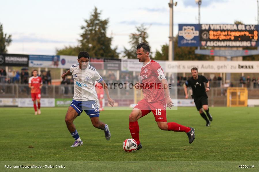 sport, action, Stadion am Schönbusch, SVA, SV Viktoria Aschaffenburg, Regionalliga Bayern, Fussball, FWK, FC Würzburger Kickers, BFV, Aschaffenburg, 7. Spieltag, 05.09.2025 - Bild-ID: 2506419