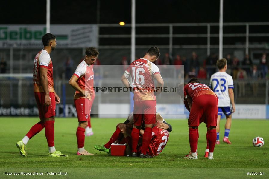 sport, action, Stadion am Schönbusch, SVA, SV Viktoria Aschaffenburg, Regionalliga Bayern, Fussball, FWK, FC Würzburger Kickers, BFV, Aschaffenburg, 7. Spieltag, 05.09.2025 - Bild-ID: 2506424