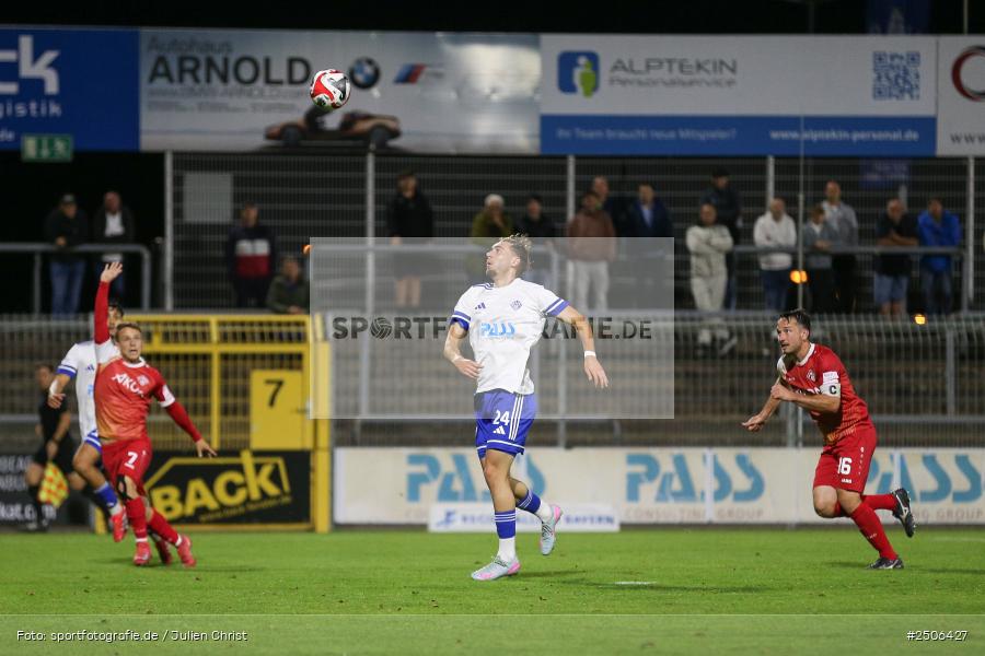 sport, action, Stadion am Schönbusch, SVA, SV Viktoria Aschaffenburg, Regionalliga Bayern, Fussball, FWK, FC Würzburger Kickers, BFV, Aschaffenburg, 7. Spieltag, 05.09.2025 - Bild-ID: 2506427
