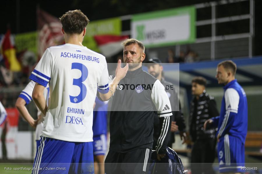 sport, action, Stadion am Schönbusch, SVA, SV Viktoria Aschaffenburg, Regionalliga Bayern, Fussball, FWK, FC Würzburger Kickers, BFV, Aschaffenburg, 7. Spieltag, 05.09.2025 - Bild-ID: 2506435