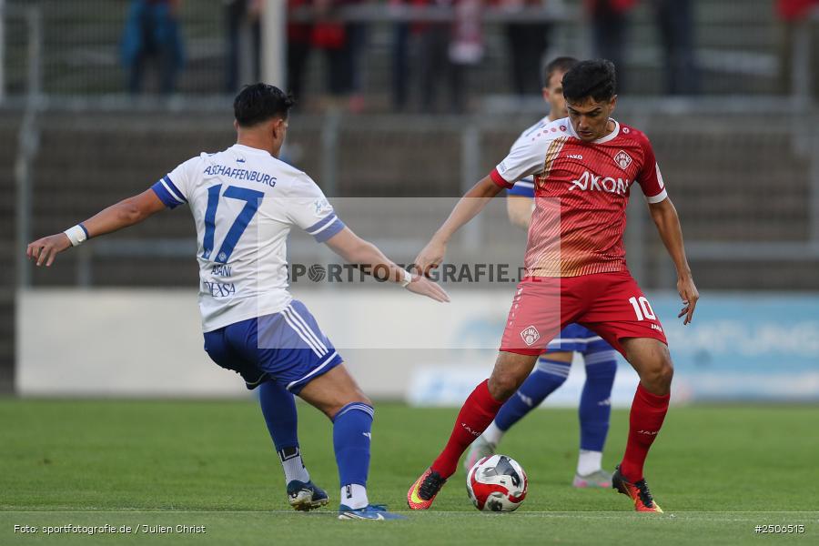 sport, action, Stadion am Schönbusch, SVA, SV Viktoria Aschaffenburg, Regionalliga Bayern, Fussball, FWK, FC Würzburger Kickers, BFV, Aschaffenburg, 7. Spieltag, 05.09.2025 - Bild-ID: 2506513