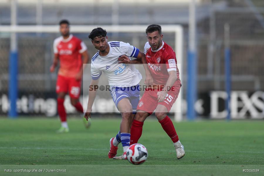 sport, action, Stadion am Schönbusch, SVA, SV Viktoria Aschaffenburg, Regionalliga Bayern, Fussball, FWK, FC Würzburger Kickers, BFV, Aschaffenburg, 7. Spieltag, 05.09.2025 - Bild-ID: 2506539