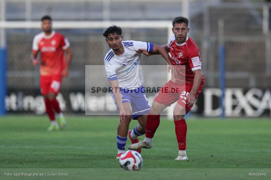 sport, action, Stadion am Schönbusch, SVA, SV Viktoria Aschaffenburg, Regionalliga Bayern, Fussball, FWK, FC Würzburger Kickers, BFV, Aschaffenburg, 7. Spieltag, 05.09.2025 - Bild-ID: 2506540