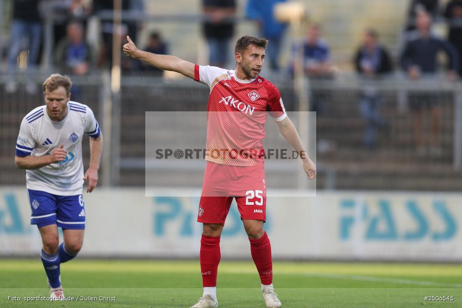 sport, action, Stadion am Schönbusch, SVA, SV Viktoria Aschaffenburg, Regionalliga Bayern, Fussball, FWK, FC Würzburger Kickers, BFV, Aschaffenburg, 7. Spieltag, 05.09.2025 - Bild-ID: 2506545