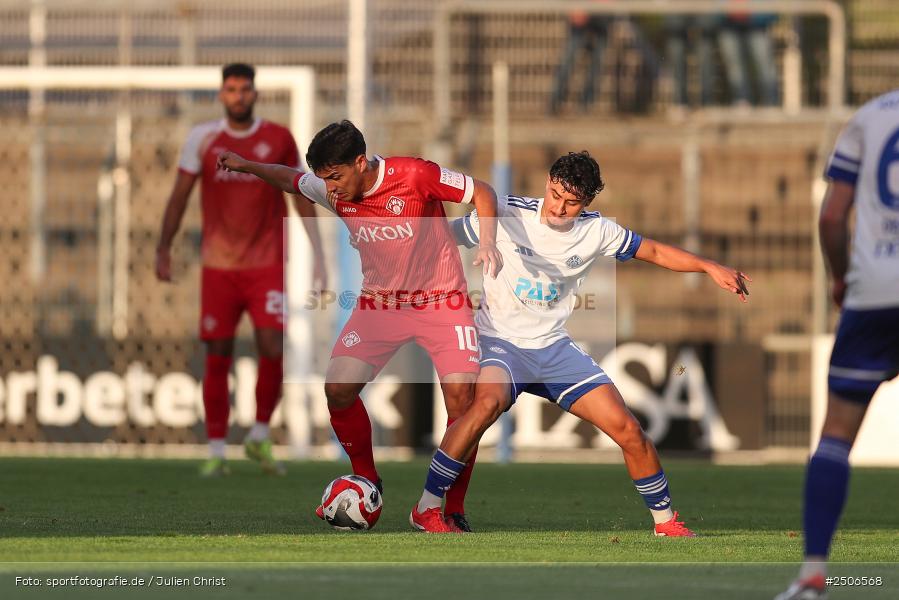 sport, action, Stadion am Schönbusch, SVA, SV Viktoria Aschaffenburg, Regionalliga Bayern, Fussball, FWK, FC Würzburger Kickers, BFV, Aschaffenburg, 7. Spieltag, 05.09.2025 - Bild-ID: 2506568