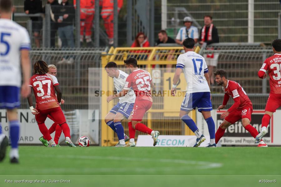 sport, action, Stadion am Schönbusch, SVA, SV Viktoria Aschaffenburg, Regionalliga Bayern, Fussball, FWK, FC Würzburger Kickers, BFV, Aschaffenburg, 7. Spieltag, 05.09.2025 - Bild-ID: 2506615