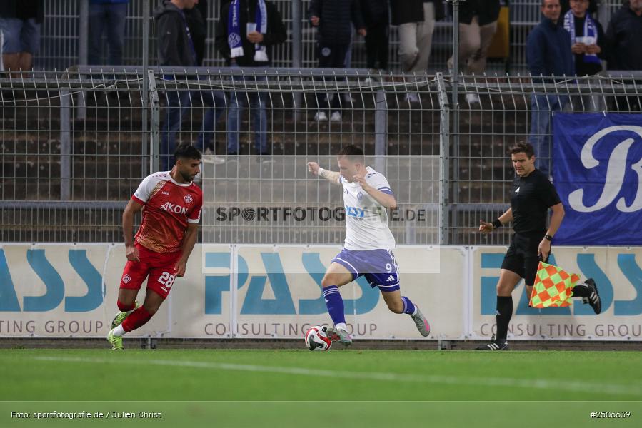 sport, action, Stadion am Schönbusch, SVA, SV Viktoria Aschaffenburg, Regionalliga Bayern, Fussball, FWK, FC Würzburger Kickers, BFV, Aschaffenburg, 7. Spieltag, 05.09.2025 - Bild-ID: 2506639