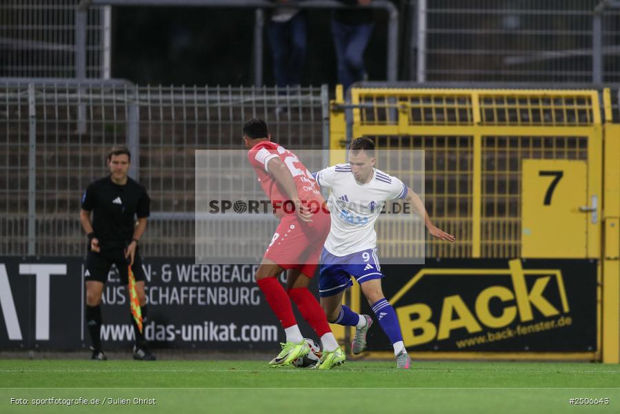 sport, action, Stadion am Schönbusch, SVA, SV Viktoria Aschaffenburg, Regionalliga Bayern, Fussball, FWK, FC Würzburger Kickers, BFV, Aschaffenburg, 7. Spieltag, 05.09.2025 - Bild-ID: 2506643