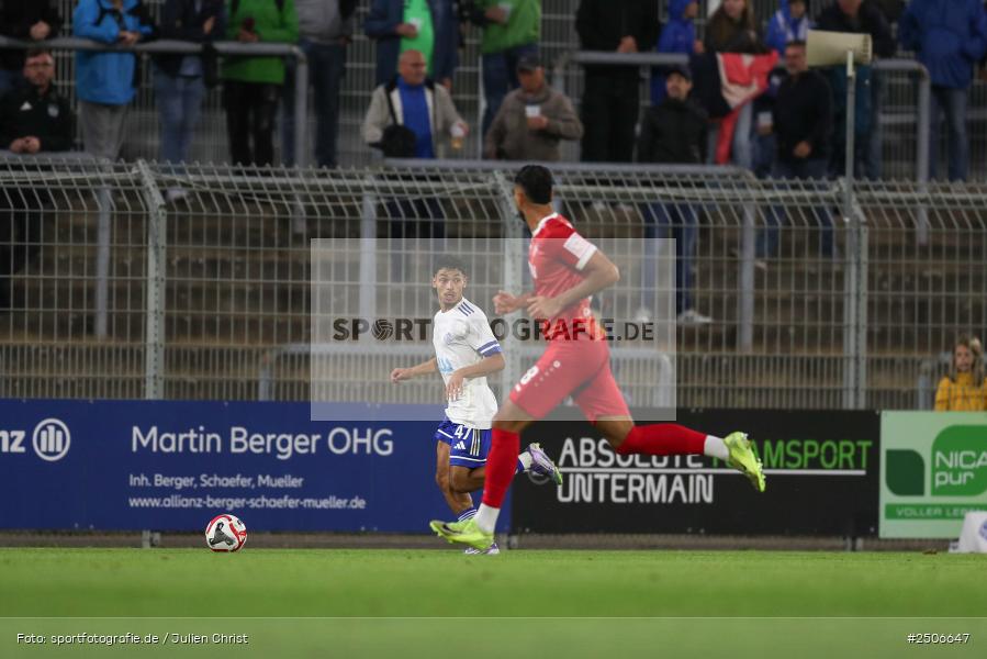 sport, action, Stadion am Schönbusch, SVA, SV Viktoria Aschaffenburg, Regionalliga Bayern, Fussball, FWK, FC Würzburger Kickers, BFV, Aschaffenburg, 7. Spieltag, 05.09.2025 - Bild-ID: 2506647