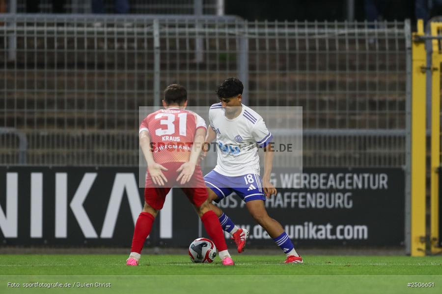 sport, action, Stadion am Schönbusch, SVA, SV Viktoria Aschaffenburg, Regionalliga Bayern, Fussball, FWK, FC Würzburger Kickers, BFV, Aschaffenburg, 7. Spieltag, 05.09.2025 - Bild-ID: 2506651