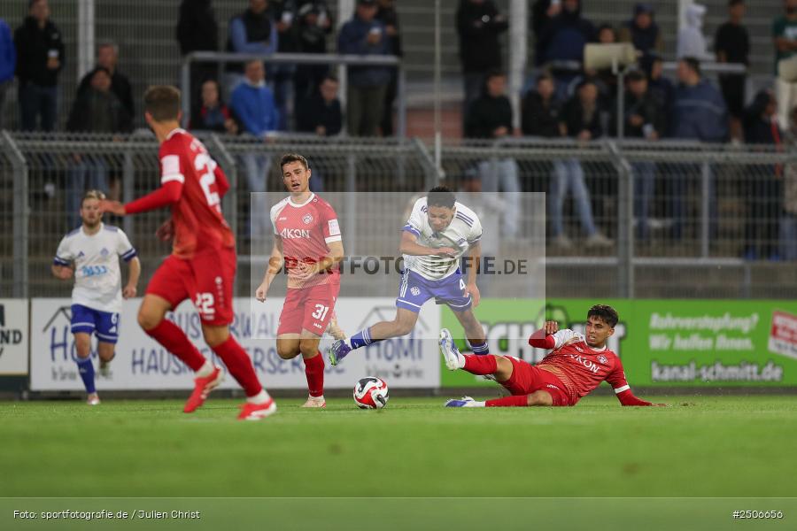 sport, action, Stadion am Schönbusch, SVA, SV Viktoria Aschaffenburg, Regionalliga Bayern, Fussball, FWK, FC Würzburger Kickers, BFV, Aschaffenburg, 7. Spieltag, 05.09.2025 - Bild-ID: 2506656