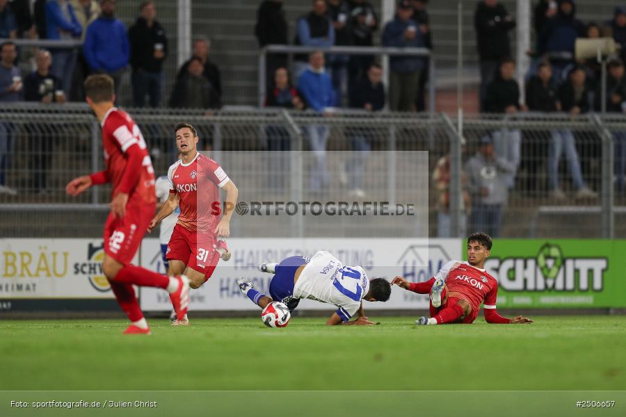 sport, action, Stadion am Schönbusch, SVA, SV Viktoria Aschaffenburg, Regionalliga Bayern, Fussball, FWK, FC Würzburger Kickers, BFV, Aschaffenburg, 7. Spieltag, 05.09.2025 - Bild-ID: 2506657