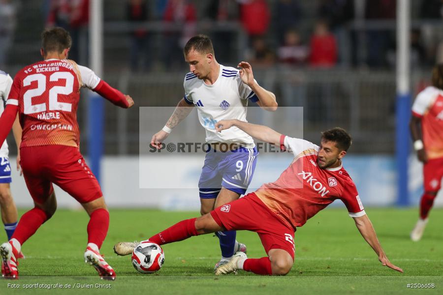 sport, action, Stadion am Schönbusch, SVA, SV Viktoria Aschaffenburg, Regionalliga Bayern, Fussball, FWK, FC Würzburger Kickers, BFV, Aschaffenburg, 7. Spieltag, 05.09.2025 - Bild-ID: 2506658