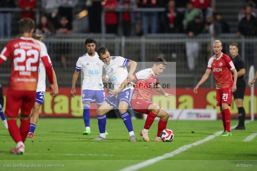 sport, action, Stadion am Schönbusch, SVA, SV Viktoria Aschaffenburg, Regionalliga Bayern, Fussball, FWK, FC Würzburger Kickers, BFV, Aschaffenburg, 7. Spieltag, 05.09.2025 - Bild-ID: 2506674
