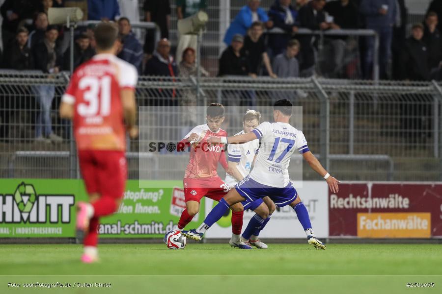 sport, action, Stadion am Schönbusch, SVA, SV Viktoria Aschaffenburg, Regionalliga Bayern, Fussball, FWK, FC Würzburger Kickers, BFV, Aschaffenburg, 7. Spieltag, 05.09.2025 - Bild-ID: 2506695
