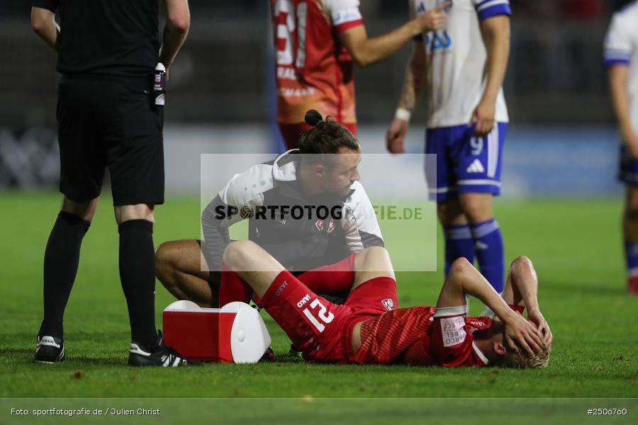 sport, action, Stadion am Schönbusch, SVA, SV Viktoria Aschaffenburg, Regionalliga Bayern, Fussball, FWK, FC Würzburger Kickers, BFV, Aschaffenburg, 7. Spieltag, 05.09.2025 - Bild-ID: 2506760