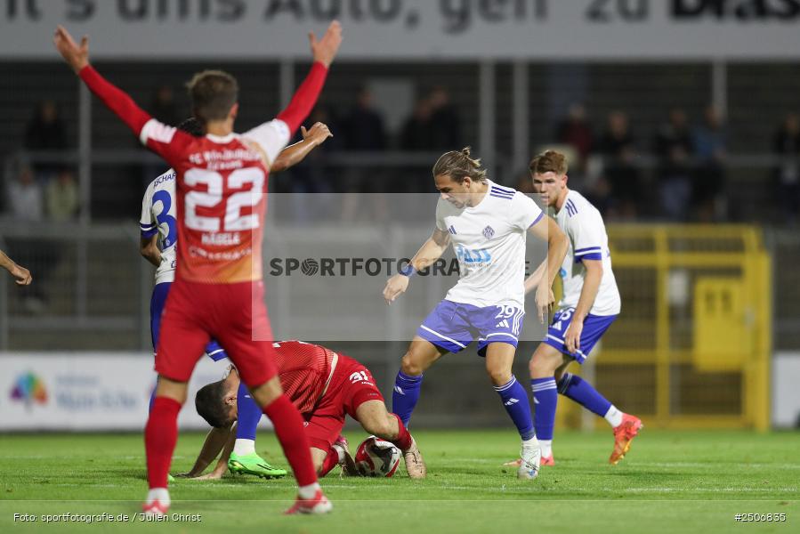 sport, action, Stadion am Schönbusch, SVA, SV Viktoria Aschaffenburg, Regionalliga Bayern, Fussball, FWK, FC Würzburger Kickers, BFV, Aschaffenburg, 7. Spieltag, 05.09.2025 - Bild-ID: 2506835