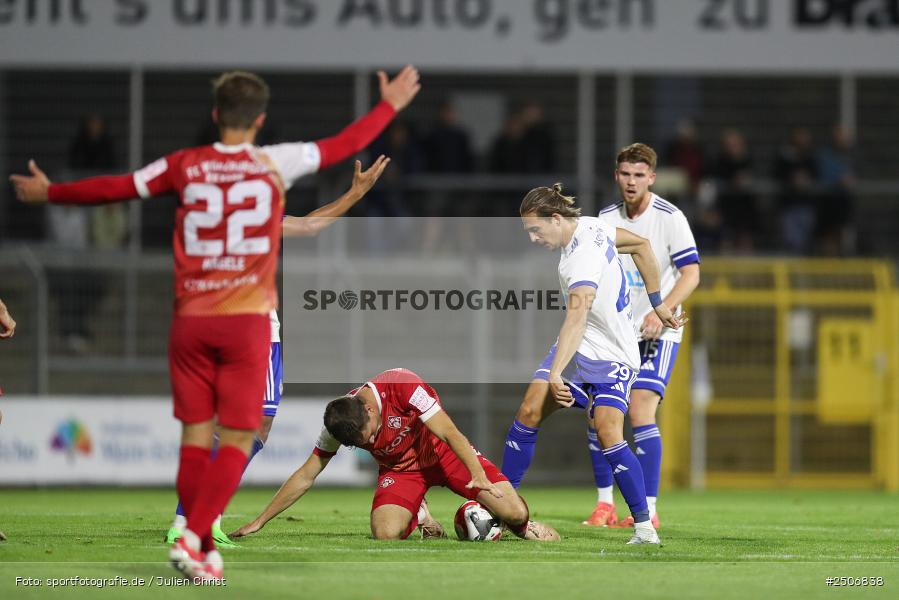 sport, action, Stadion am Schönbusch, SVA, SV Viktoria Aschaffenburg, Regionalliga Bayern, Fussball, FWK, FC Würzburger Kickers, BFV, Aschaffenburg, 7. Spieltag, 05.09.2025 - Bild-ID: 2506838