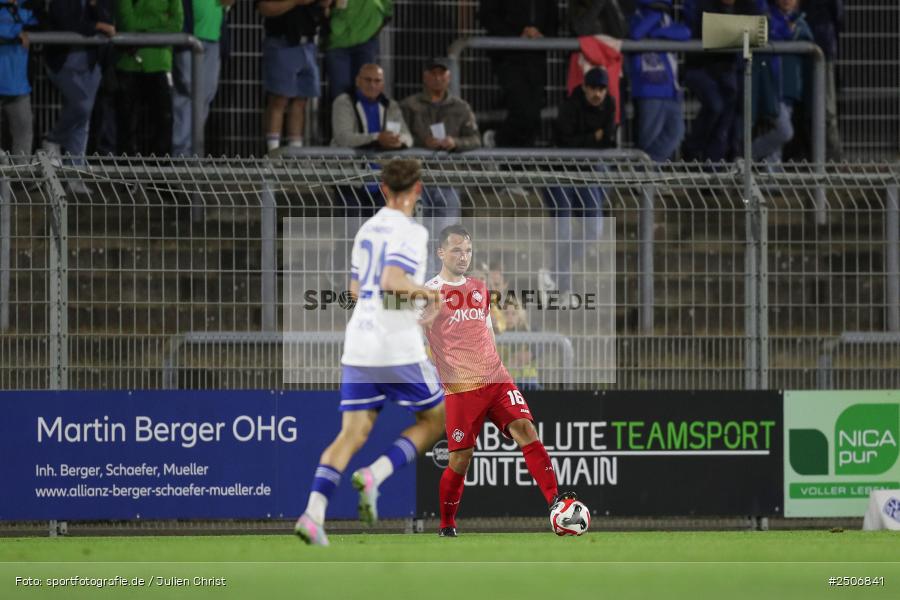 sport, action, Stadion am Schönbusch, SVA, SV Viktoria Aschaffenburg, Regionalliga Bayern, Fussball, FWK, FC Würzburger Kickers, BFV, Aschaffenburg, 7. Spieltag, 05.09.2025 - Bild-ID: 2506841