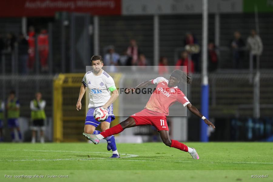 sport, action, Stadion am Schönbusch, SVA, SV Viktoria Aschaffenburg, Regionalliga Bayern, Fussball, FWK, FC Würzburger Kickers, BFV, Aschaffenburg, 7. Spieltag, 05.09.2025 - Bild-ID: 2506847