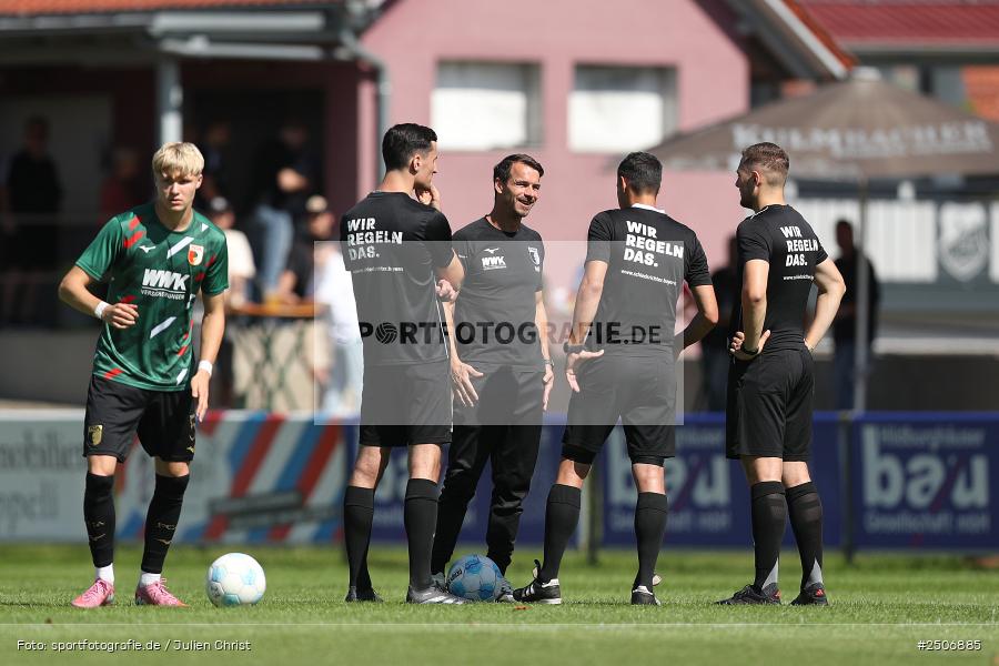 NGN-Arena, Aubstadt, 06.09.2025, sport, action, Fussball, BFV, 7. Spieltag, Regionalliga Bayern, FCA, AUB, FC Augsburg II, TSV Aubstadt - Bild-ID: 2506885
