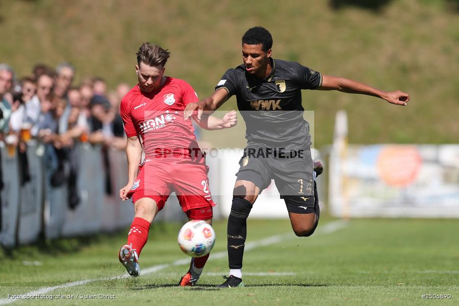 NGN-Arena, Aubstadt, 06.09.2025, sport, action, Fussball, BFV, 7. Spieltag, Regionalliga Bayern, FCA, AUB, FC Augsburg II, TSV Aubstadt - Bild-ID: 2506890