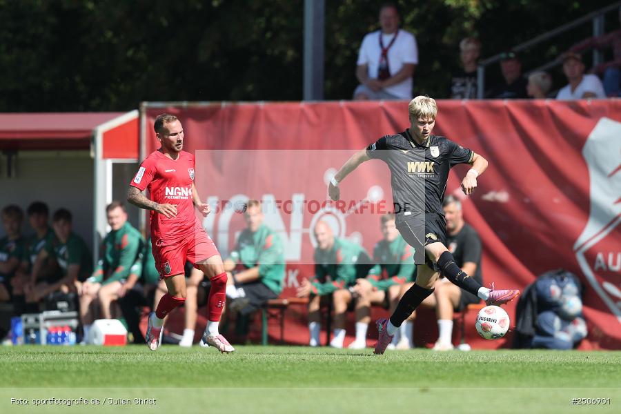 NGN-Arena, Aubstadt, 06.09.2025, sport, action, Fussball, BFV, 7. Spieltag, Regionalliga Bayern, FCA, AUB, FC Augsburg II, TSV Aubstadt - Bild-ID: 2506901