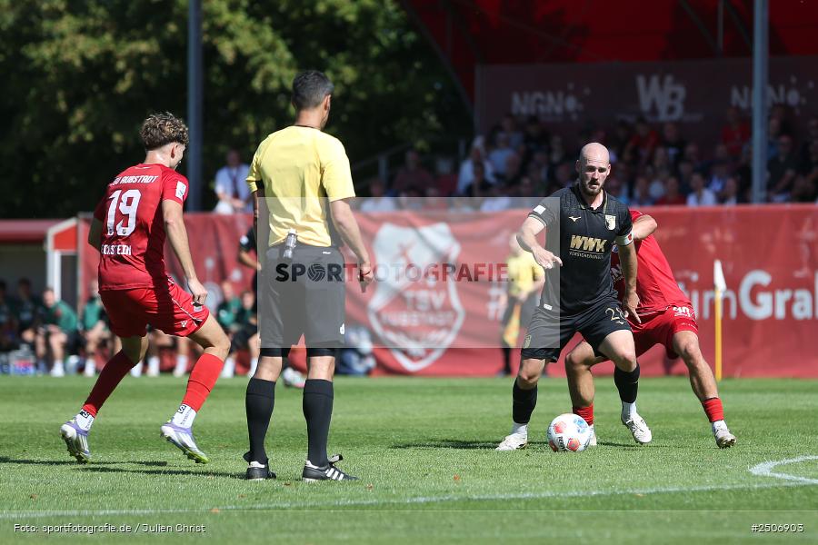 NGN-Arena, Aubstadt, 06.09.2025, sport, action, Fussball, BFV, 7. Spieltag, Regionalliga Bayern, FCA, AUB, FC Augsburg II, TSV Aubstadt - Bild-ID: 2506903