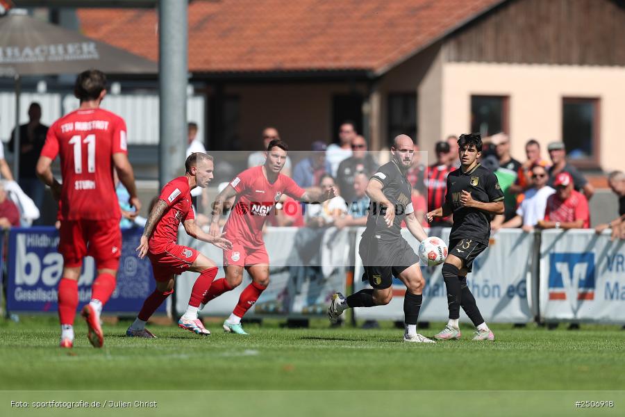 NGN-Arena, Aubstadt, 06.09.2025, sport, action, Fussball, BFV, 7. Spieltag, Regionalliga Bayern, FCA, AUB, FC Augsburg II, TSV Aubstadt - Bild-ID: 2506918