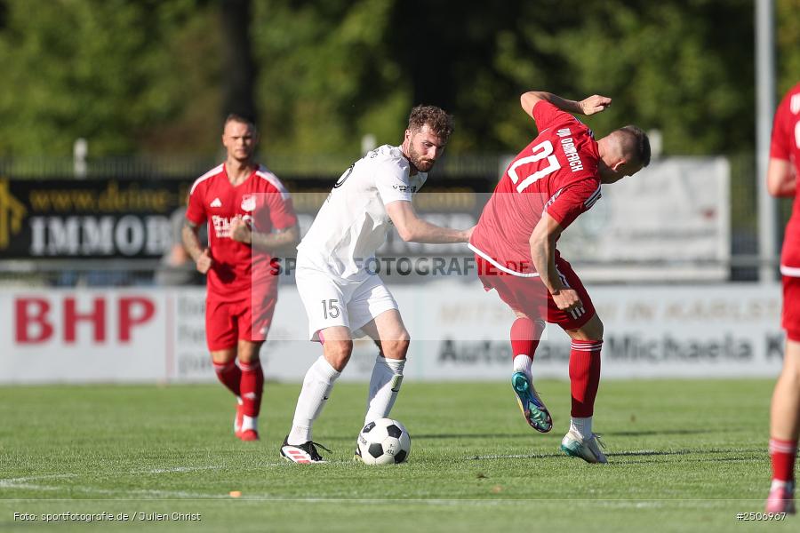 Fundamentum Sportpark, Karlburg, 06.09.2025, sport, action, Fussball, BFV, 10. Spieltag, Landesliga Nordwest, DJK, TSV, DJK Dampfach, TSV Karlburg - Bild-ID: 2506967