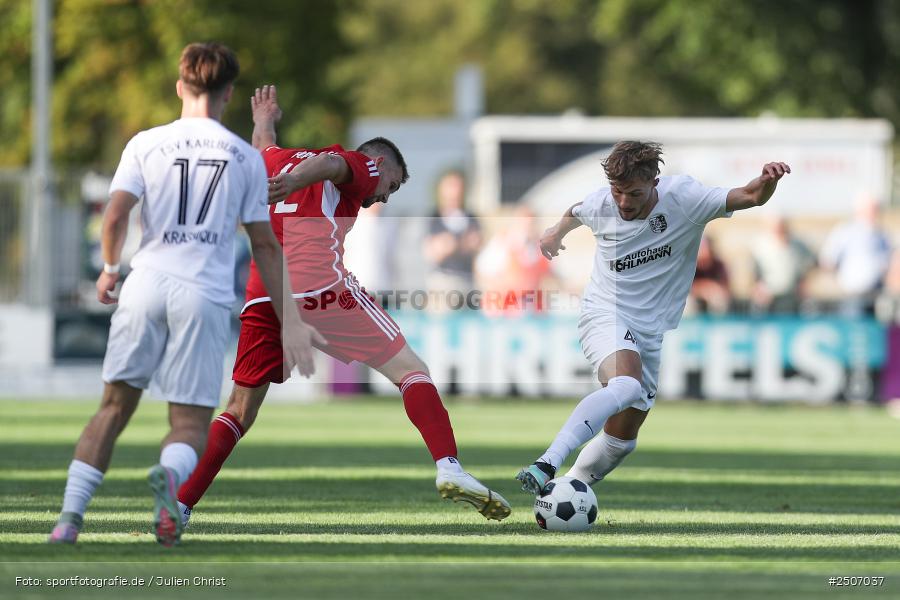Fundamentum Sportpark, Karlburg, 06.09.2025, sport, action, Fussball, BFV, 10. Spieltag, Landesliga Nordwest, DJK, TSV, DJK Dampfach, TSV Karlburg - Bild-ID: 2507037