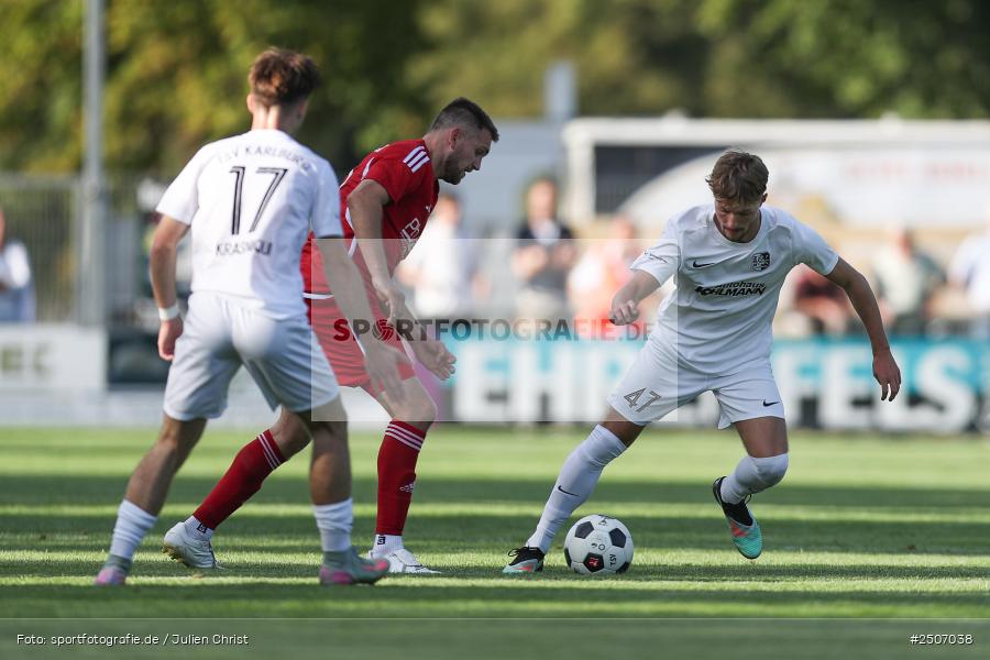 Fundamentum Sportpark, Karlburg, 06.09.2025, sport, action, Fussball, BFV, 10. Spieltag, Landesliga Nordwest, DJK, TSV, DJK Dampfach, TSV Karlburg - Bild-ID: 2507038
