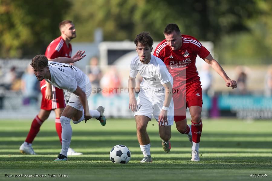 Fundamentum Sportpark, Karlburg, 06.09.2025, sport, action, Fussball, BFV, 10. Spieltag, Landesliga Nordwest, DJK, TSV, DJK Dampfach, TSV Karlburg - Bild-ID: 2507039