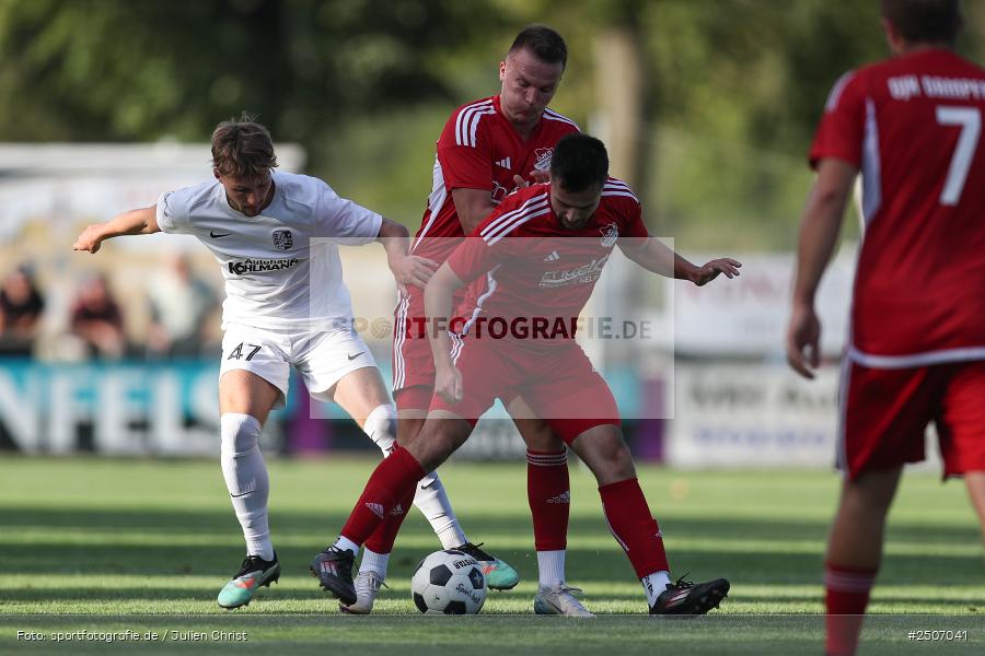 Fundamentum Sportpark, Karlburg, 06.09.2025, sport, action, Fussball, BFV, 10. Spieltag, Landesliga Nordwest, DJK, TSV, DJK Dampfach, TSV Karlburg - Bild-ID: 2507041
