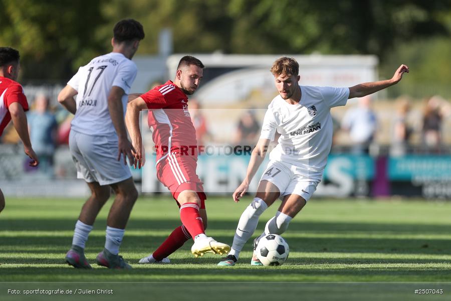 Fundamentum Sportpark, Karlburg, 06.09.2025, sport, action, Fussball, BFV, 10. Spieltag, Landesliga Nordwest, DJK, TSV, DJK Dampfach, TSV Karlburg - Bild-ID: 2507043