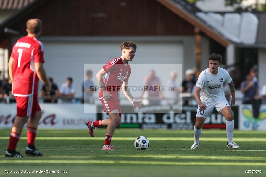 Fundamentum Sportpark, Karlburg, 06.09.2025, sport, action, Fussball, BFV, 10. Spieltag, Landesliga Nordwest, DJK, TSV, DJK Dampfach, TSV Karlburg - Bild-ID: 2507070