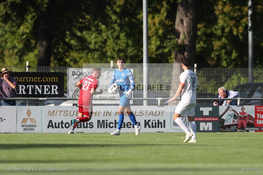 Fundamentum Sportpark, Karlburg, 06.09.2025, sport, action, Fussball, BFV, 10. Spieltag, Landesliga Nordwest, DJK, TSV, DJK Dampfach, TSV Karlburg - Bild-ID: 2507076