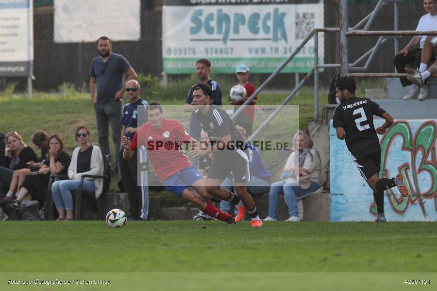 Sportgelände, Hafenlohr, 06.09.2025, sport, action, Fussball, BFV, 6. Spieltag, A-Klasse Würzburg Gr. 4, TVM, FVBH, TV Marktheidenfeld, FV Bergrothenfels/Hafenlohr - Bild-ID: 2507101
